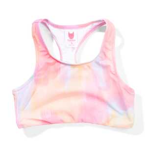 Womenswear: Missie Munster - RAINBOW CROP - Water Colour