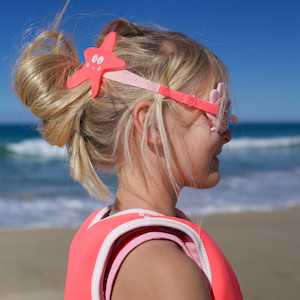 Sunnylife - Mini Swim Goggles - Melody The Mermaid Strawberry