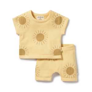 Wilson & Frenchy - Organic Knitted Set - Sunshine