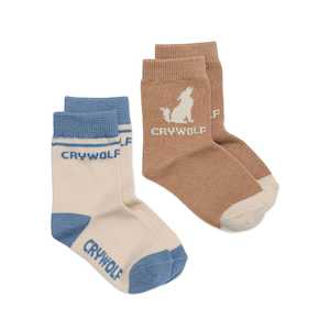 Crywolf | SOCK 2-PACK - Tan/Southern Blue