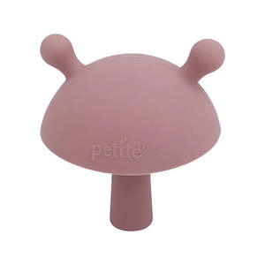 Petite Eats - Mushroom Teether - Dusty Lilac