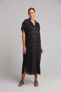 eb&ive | Studio Shirt Dress - Ebony