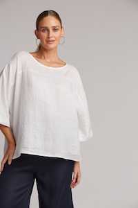 eb&ive | Studio Relaxed Top - Salt