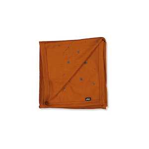 Womenswear: Little Flock of Horrors - Swaddle Blanket - Rust Elements