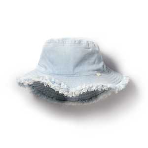 Wilson & Frenchy - Denim Sun Hat - Snow Wash