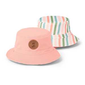 Crywolf - REVERSIBLE BUCKET HAT - Summer Stripe