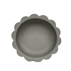 Petite Eats - Silicone Baby Lion Bowl - Sage