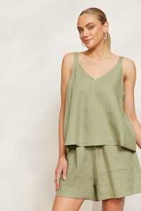 Womenswear: eb&ive | Sojourn Tank - Aloe