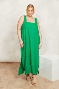 Womenswear: eb&ive | Halcyon Tank Dress - Emerald