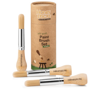 Honeysticks - My First Paint Brush Set - 3 Pack