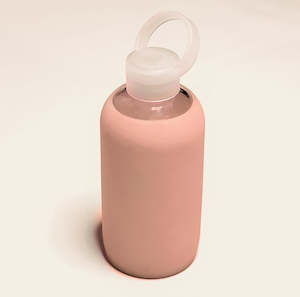 Drink Bottles: Glass Drink Bottle - Pink