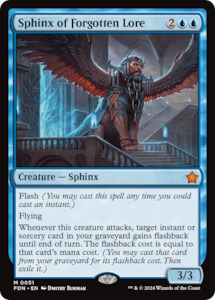 MTG Single: Sphinx of Forgotten Lore [Foundations]