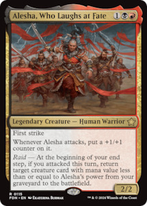 MTG Single: Alesha, Who Laughs at Fate [Foundations]