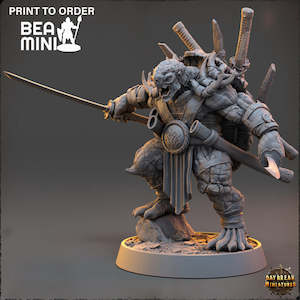 Doikar - The Praetorians of Shield Island | BeaMini Print to Order Miniatures