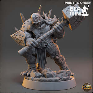 New Arrivals: Mannyg - The Praetorians of Shield Island | BeaMini Print to Order Miniatures