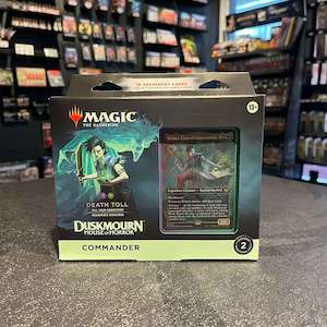 Magic The Gathering: Duskmourn - House of Horror - Death Toll Commander Deck