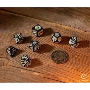 The Witcher Ciri - The Zireael Dice Set (with coin) by Q Workshop