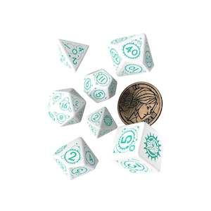 The Witcher Dice Set Ciri - The Law of Surprise Dice Set (with coin) by Q Workshop