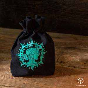 The Witcher Dice Official Witcher Themed Dice: The Witcher Dice Bag - Ciri The Elder Blood - By Q Workshop