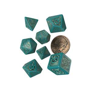 The Witcher - Triss The Beautiful Healer Dice Set (with coin) by Q Workshop