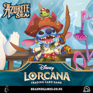 Disney Lorcana Azurite Sea Set Championship Ticket