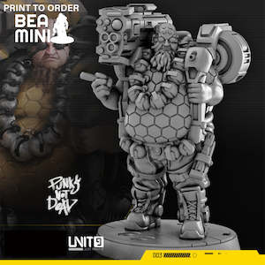 Miniatures: Mighty Mike | BeaMini Print to Order Miniatures