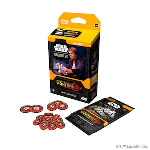 Star Wars Unlimited TCG - Jump to Lightspeed Spotlight Deck - Han Solo *Preorder*