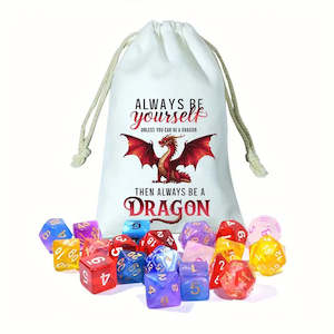 Always Be A Dragon - Dice Bag