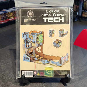 Q Workshop Tech Dice Tower (Precoloured)