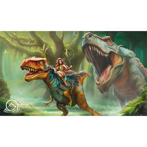 Magic The Gathering Christmas Gifts: Bea DnD Games Playmat - It's Chompin Time