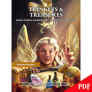 Trinkets & Treasures - Loot & Magic Items For Your Games - The PDF | Bea DnD Games