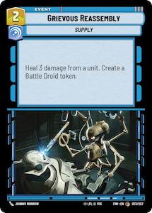 Grievous Reassembly (073/257) [Twilight of the Republic]