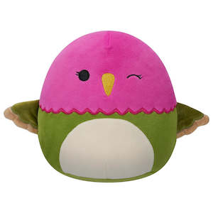 Plushies: Na'lma The Pink and Green Winking Hummingbird - Squishmallows (19cm/7.5")