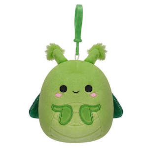 Plushies: Trenton the Green Praying Mantis - Squishmallows Clip On (8.8cm/3.5")