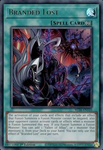 Yugioh Singles: Branded Lost [BLTR-EN110] Ultra Rare