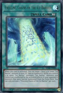 Freezing Chains of the Ice Barrier [BLTR-EN103] Ultra Rare