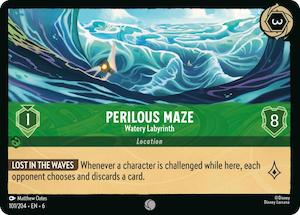 Perilous Maze - Watery Labyrinth (101/204) [Azurite Sea]