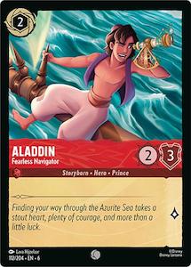 Aladdin - Fearless Navigator (112/204) [Azurite Sea]