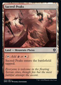 Dominaria United: Sacred Peaks [Dominaria United]