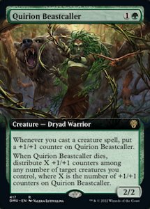 Dominaria United: Quirion Beastcaller (Extended Art) [Dominaria United]