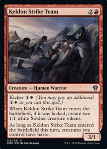 Dominaria United: Keldon Strike Team [Dominaria United]