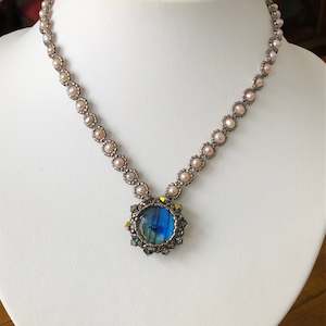 Labradorite Amulet Necklace