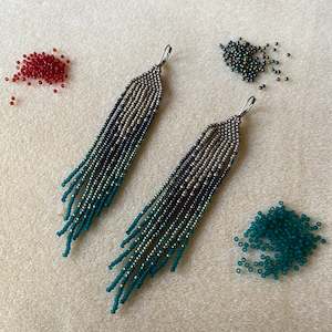 Brick Stitch or Cheyenne Earrings WORKSHOP