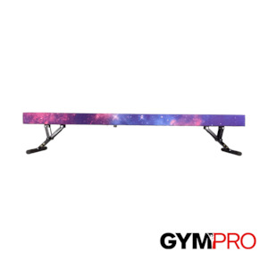 GymPro Height Adjustable Wooden Beam 22-72cm