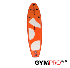 GymPro H2O Youth Inflatable Stand Up Paddle Board Orange Spots