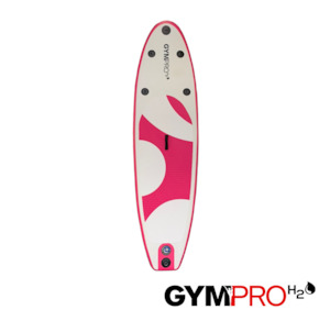 GymPro H2O Youth Inflatable Stand Up Paddle Board Pink Spots