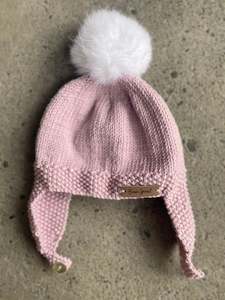 Aoraki Merino Hat - Dusky Pink