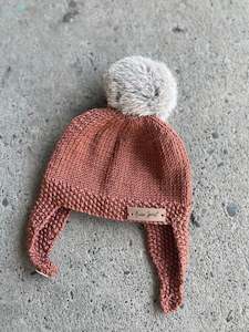 Aoraki Merino Hat - Cedar