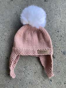 Aoraki Merino Hat - Desert Rose