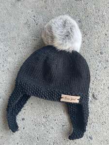 Aoraki Merino Hat - Black